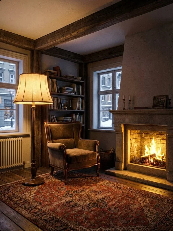 Intérieur éclairé avec luminaires Inspire Luminaire